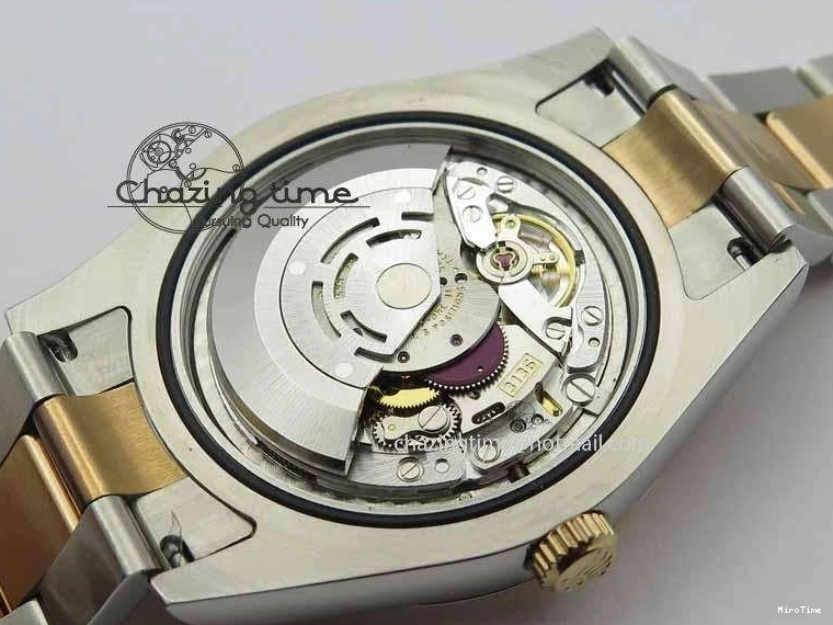 MiroTime 1218 Sleek DateJust II 41mm SS RG BP Maker Best Edition RG Roman Dial On SS RG Bracelet SA 3711